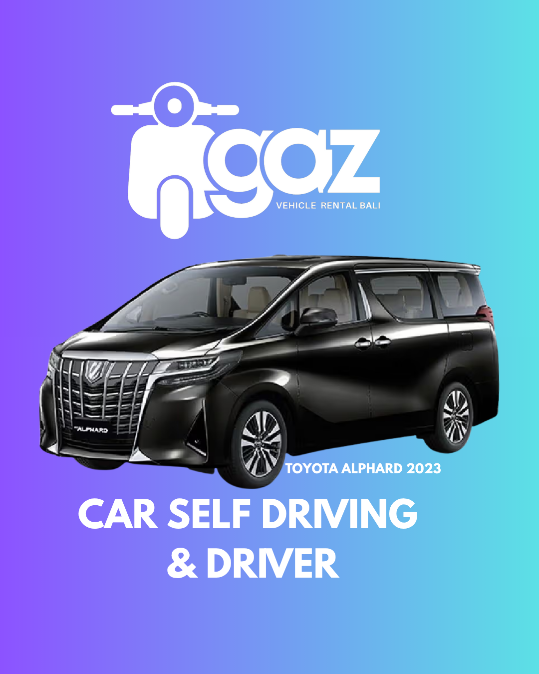 TOYOTA ALPHARD 2023 PLUS DRIVER & BBM
